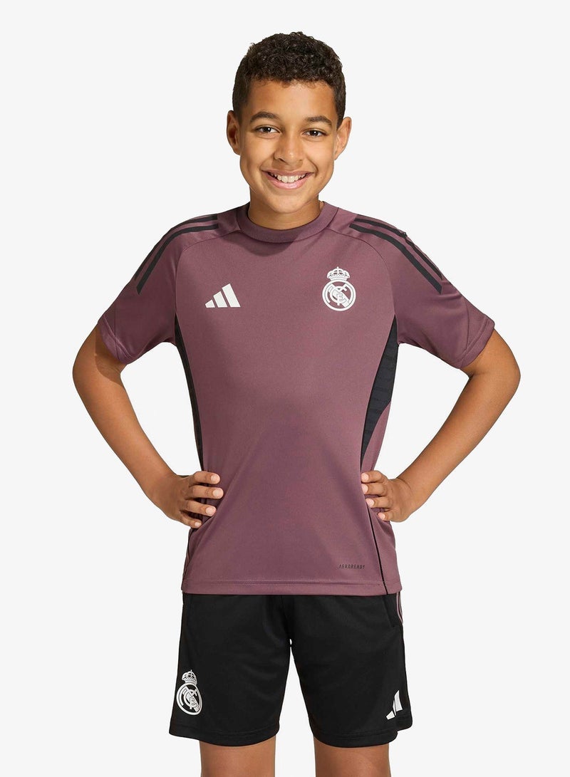 Adidas Youth Real Madrid Tiro 25 Competition Jersey - Image 3